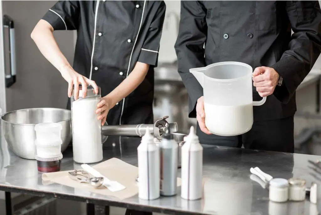 Ice cream making