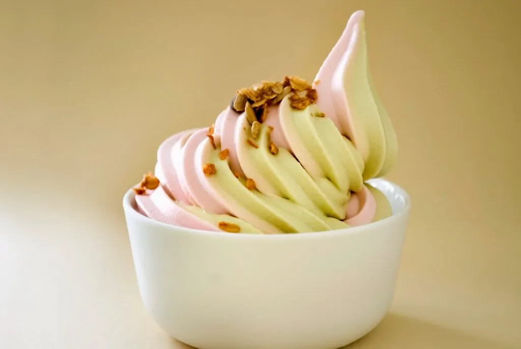 Ice cream alternative- frozen yogurt