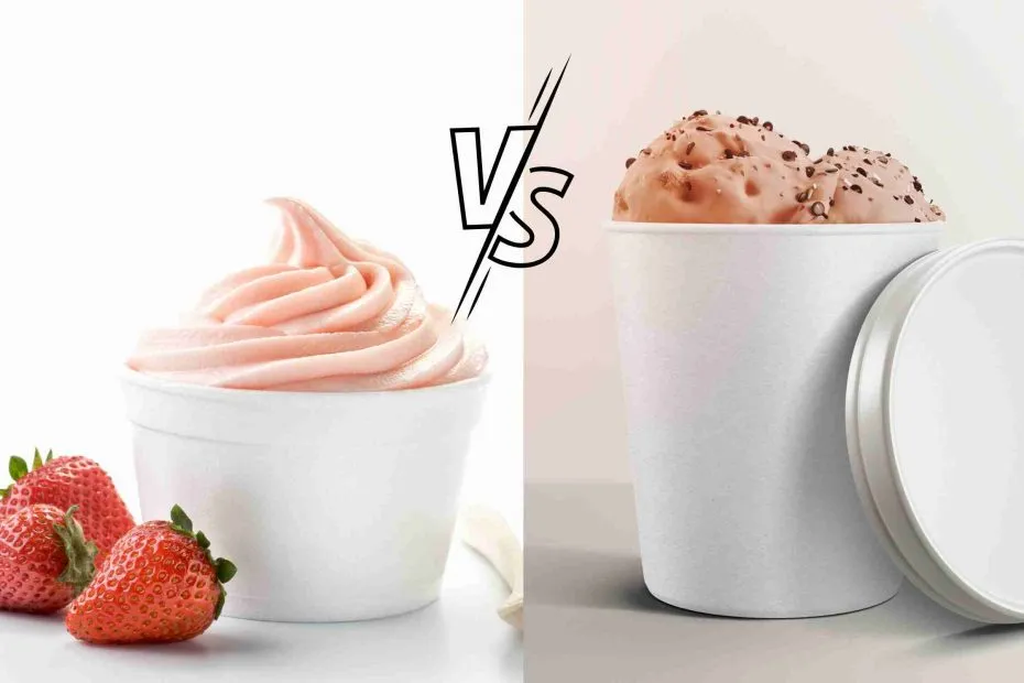 ice cream vs yogurt